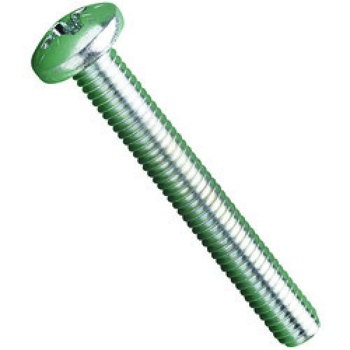 PAN HEAD MACHINE SCREW BZP M6 X 70 TORX AND POZI MIXED