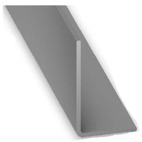 SILVER PLASTIC ANGLE 20 X 20 MM 2 METRE 2003-86550