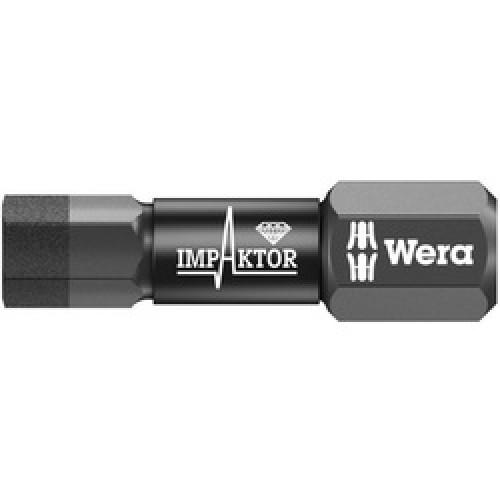 5MM HEX 25MM IMPAKTOR BIT 057605 840/1 IMPACT WERA