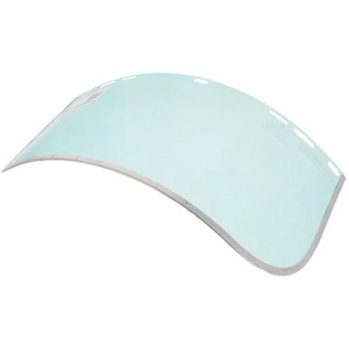 CLEAR VISOR 8" METAL EDGED B BRAND