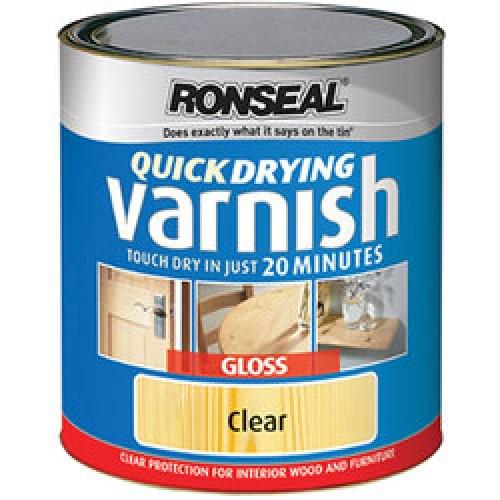 VARNISH CLEAR SATIN COAT 750 ML RONSEAL