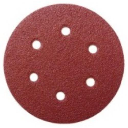 SANDING DISC 150MM 60 GRIT VELCRO 6 HOLE SA-GD SAIT