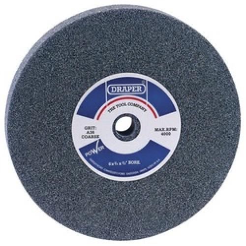 GRINDING WHEEL 36 GRIT 150 X 16 X 37.5MM 99564 DRAPER