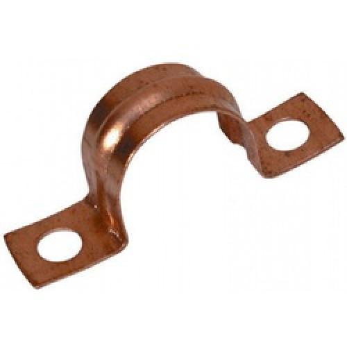 SADDLE CLIP COPPER 15 MM NO 16  