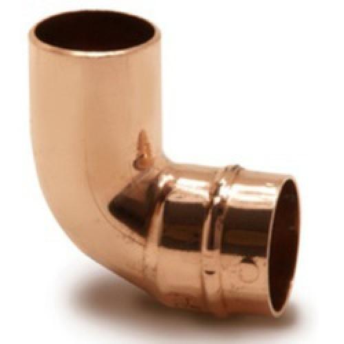 COPPER STREET ELBOW 22MM YP12S SOLDER RING