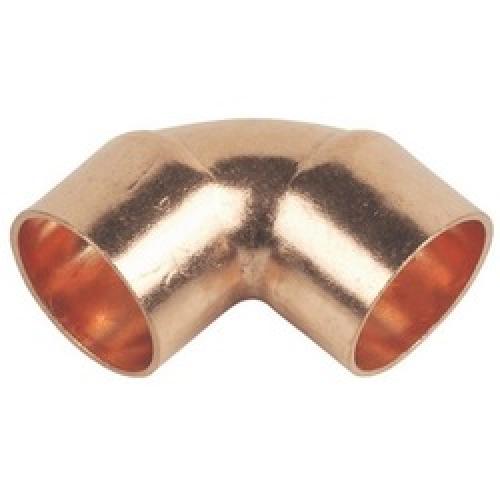 COPPER ELBOW 10MM ENDFEED  