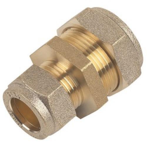 REDUCED STRAIGHT COUPLING 22MM X 15 COMPRESSION