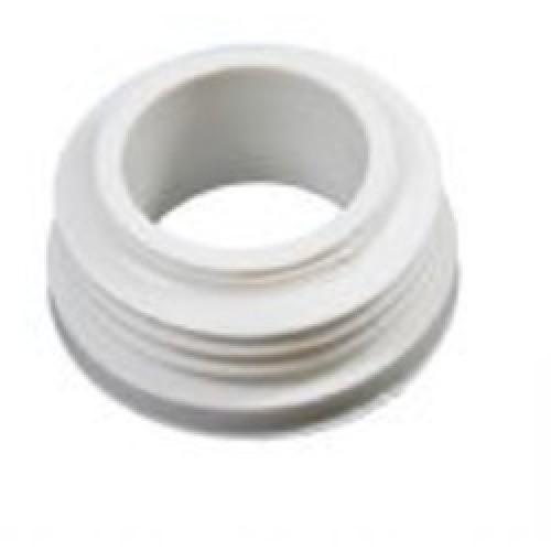 FLUSH PIPE CONNECTOR INTERNAL WHITE