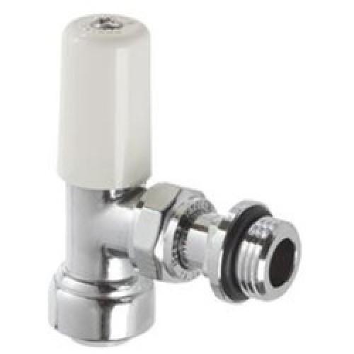 LOCKSHIELD RADIATOR VALVE CHROME 15MM 1/2 367 PEGLER