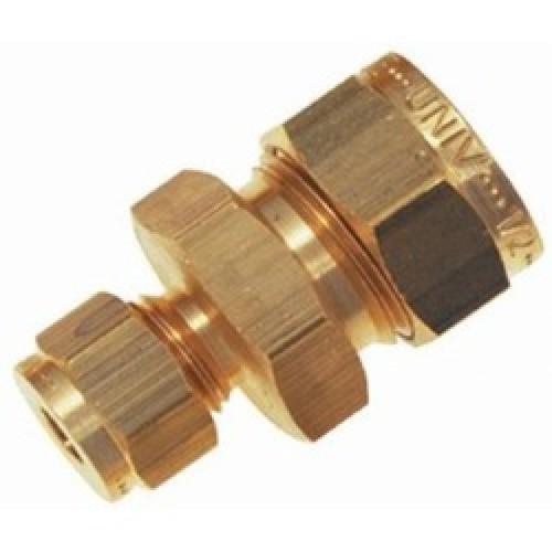 COPPER TO COPPER CONNECTOR 5/16 X 1/4 4045 WADE