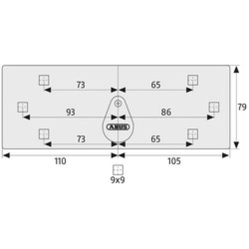 VAN LOCK DISCUS ABUS  