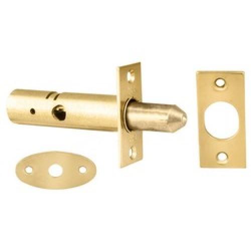 SECURITY BOLT BRASS FINISH DSB8225EB/BP CARLISLE