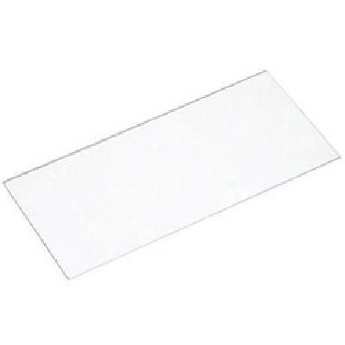 WELDING GLASS CLEAR PLASTIC 4.1/4 X 2