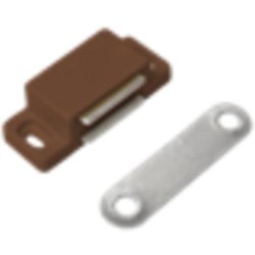 MAGNETIC CATCH MEDIUM BROWN CA24P