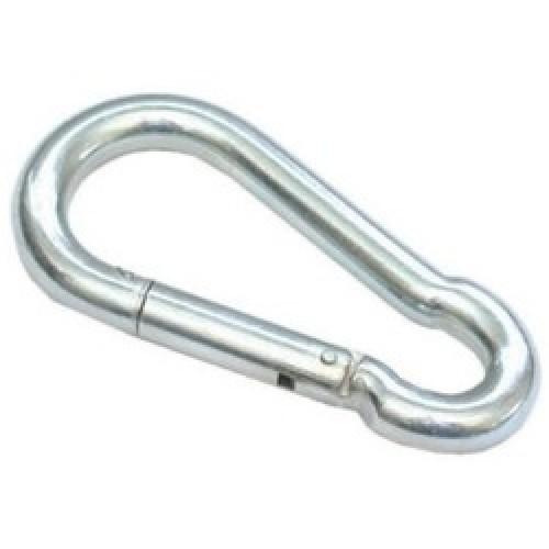 CARBINE HOOK 12MM X 140MM SNAP HOOK BZP