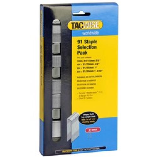 STAPLE SELECTION PACK 15-30MM TAC0204