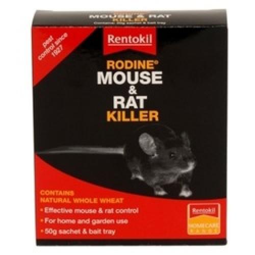 RAT & MOUSE KILLER 4 SACHET RODINE