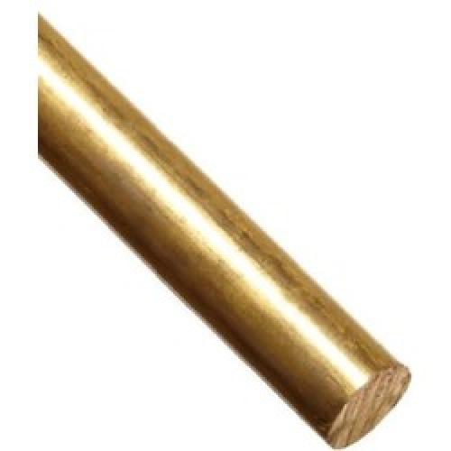 ROUND BRASS BAR 1/2" DIA ( PER METRE )