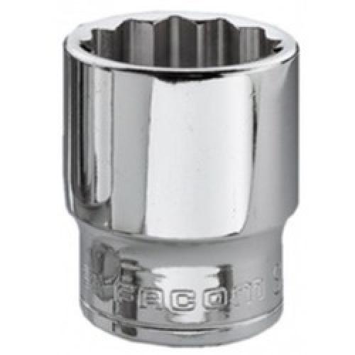 3/8 SQUARE DRIVE SOCKET 3/8" AF J.3/8 FACOM