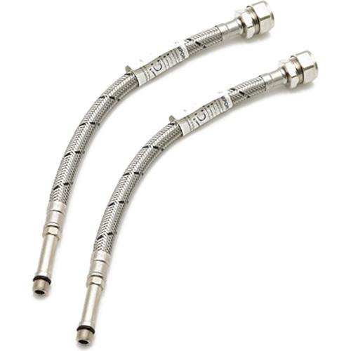 FLEXIBLE TAP CONNECTOR 15MM X M10 300MM (PAIR)