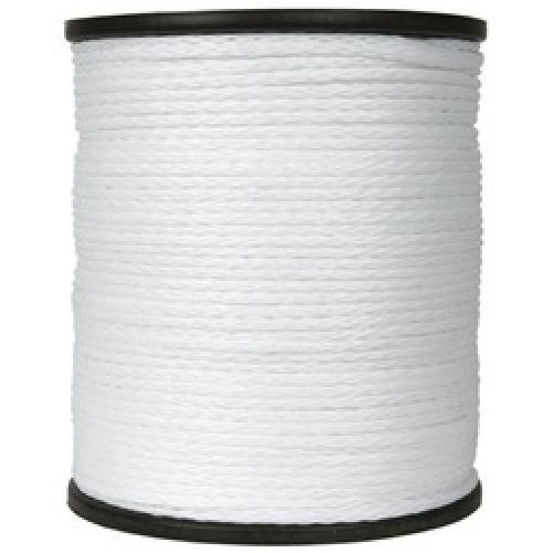 CORD POLYPROPYLENE WHITE 5MM PER METRE