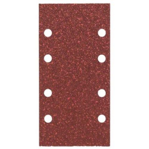 SANDING SHEET 93X186MM 80 GRIT VELCRO 8 HOLE PACK 10 BOSCH