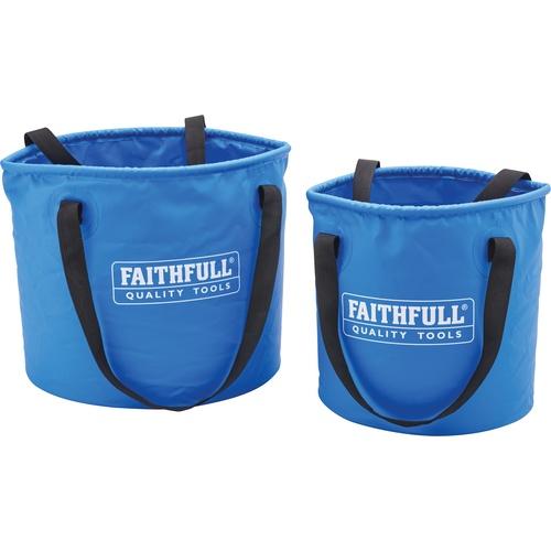 BUCKET COLLAPSIBLE 12L & 20L FAITHFULL