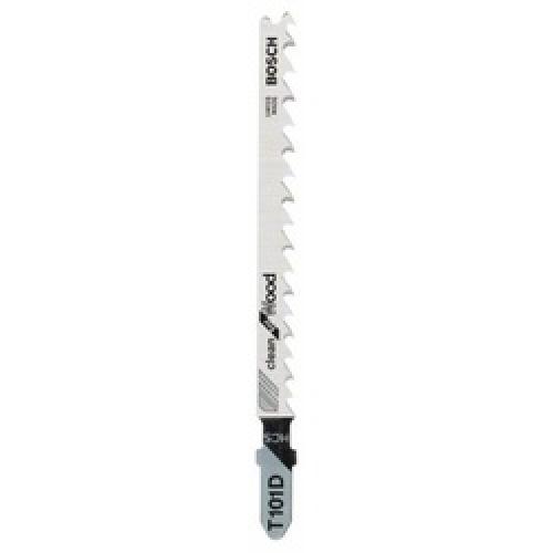 JIGSAW BLADE WOOD 10-45MM PACK 5 T101D BOSCH