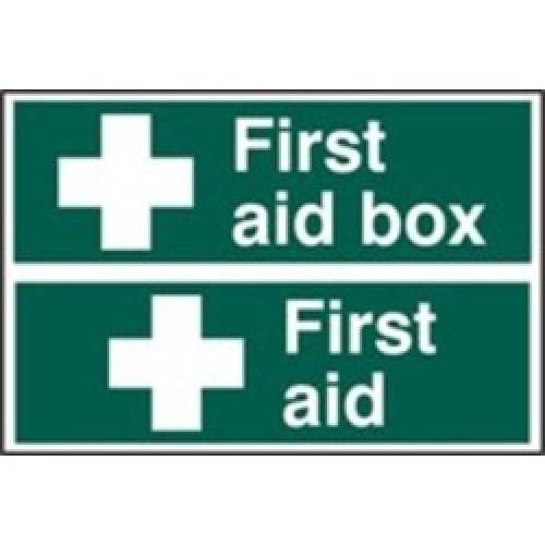 SIGN FIRST AID FIRST AID BOX 200 X 300MM