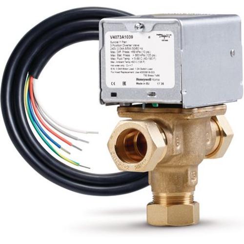 3 WAY MID POSITION VALVE 28MM V4073A1088 HONEYWELL