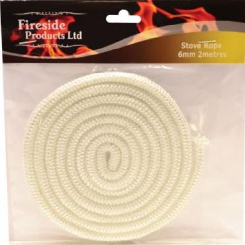 FIRESIDE STOVE ROPE 8MM X 1.5M  