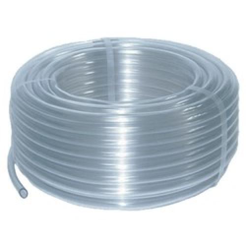 PVC TUBE CLEAR 1/4" BORE (PER MTR)