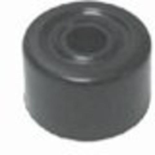 DOOR STOP BLACK ROUND GENUINE RUBBER 35MM 971