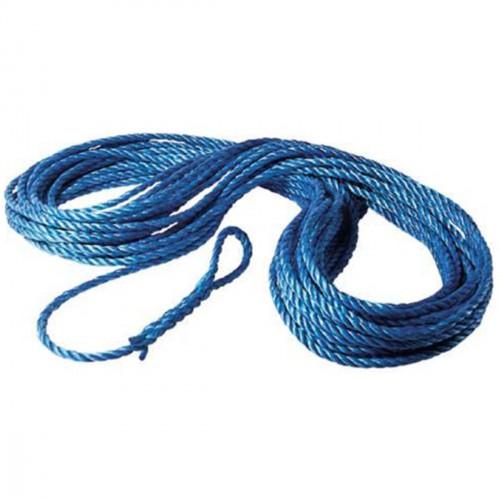 ROPE POLYPROPYLENE BLUE 10MM X 27M LORRY ROPE LOOP 1 END