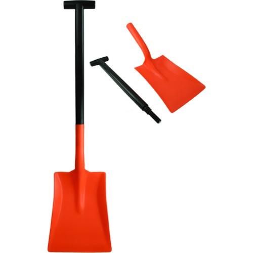 GENERAL PURPOSE SNOW SHOVEL PLASTIC MOTORISTS 2PC