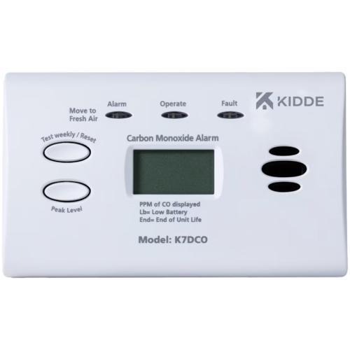 CARBON MONOXIDE DETECTOR DIGITAL 7DCOC KIDDE