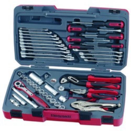 3/8 SQUARE DRIVE SOCKET & TOOL SET MM/AF 48 PIECE T3848 TENG