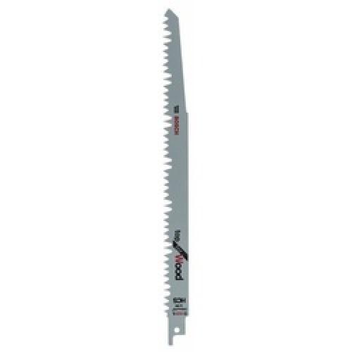 SABRE SAW BLADE WOOD 5 TPI 190MM CUT PACK 2 S1531L BOSCH