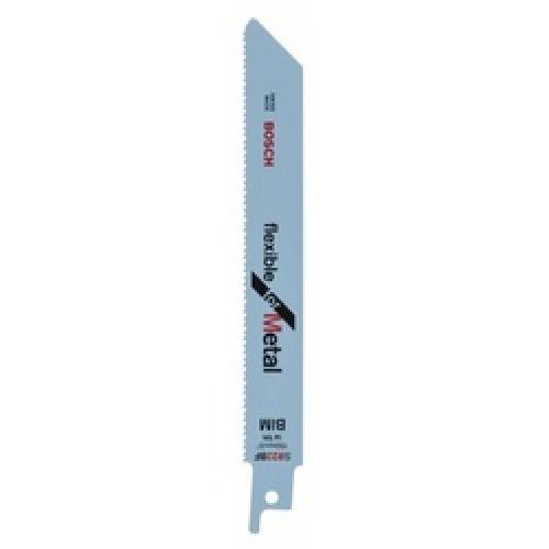 SABRE SAW BLADE METAL 14 TPI 100MM CUT PACK 5 S922BF BOSCH