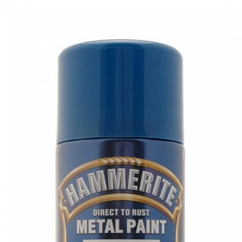 SMOOTH ENAMEL AEROSOL BLUE 400 ML HAMMERITE