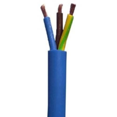 ELECTRIC CABLE ARCTIC BLUE 1.5MM PER METRE