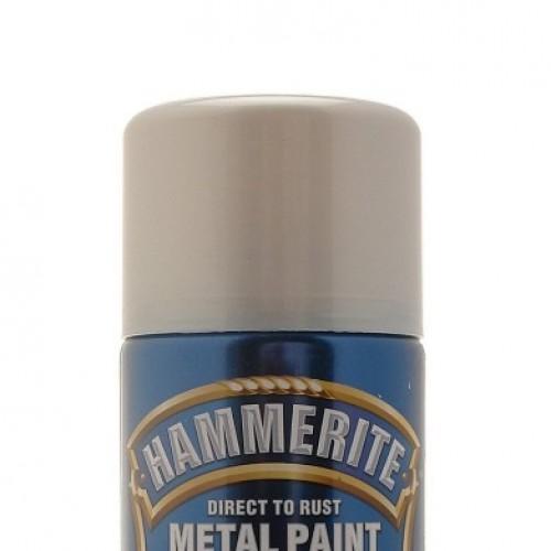 SMOOTH ENAMEL AEROSOL SILVER 400 ML HAMMERITE