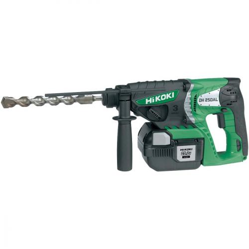 25V SDS HAMMER DRILL 2X2.0AH LIION DH25DALJQ HIKOKI