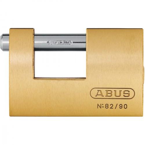 MONOBLOCK BRASS SHUTTER PADLOCK 82/90 ABUS