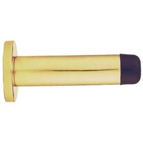 DOOR STOP CYLINDER WITH ROSE BRASS AA23