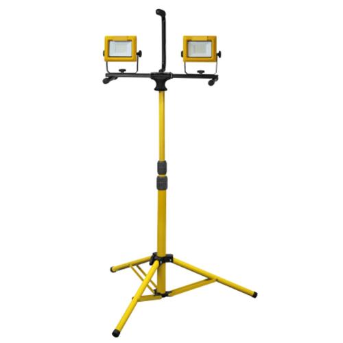 TWIN LED TRIPOD SITE LIGHT 3600 LUMENS 240V