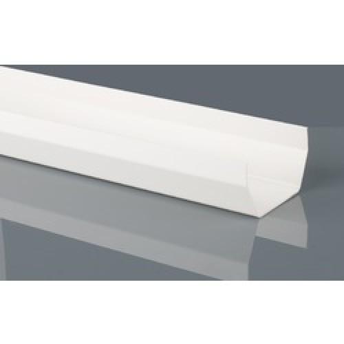 GUTTER RECT 114MM X 2M WHITE BR051W BRETT