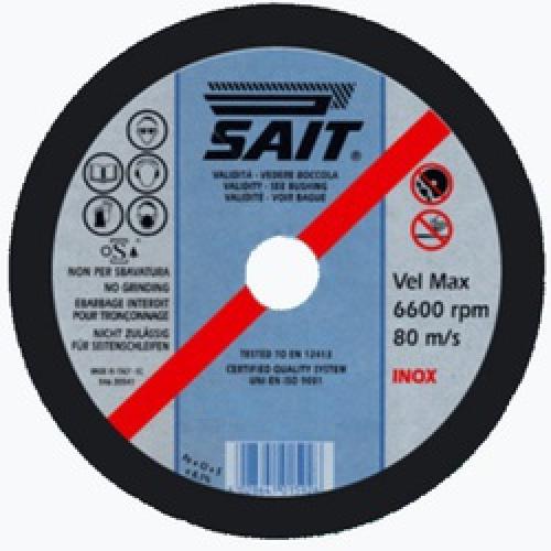 CUTTING DISC FOR STEEL 115MM X 2.5MM X 22MM SAIT