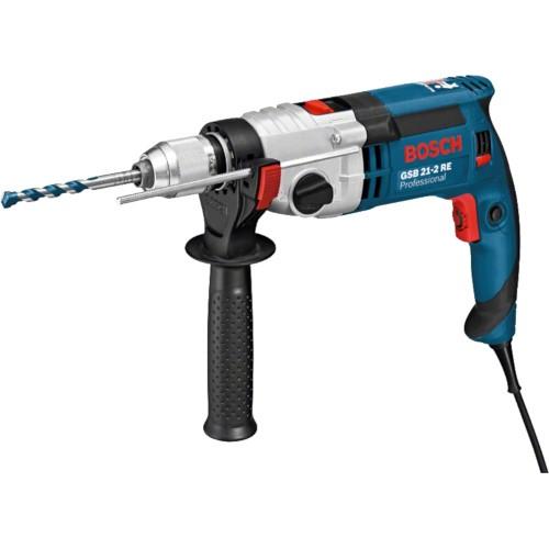 IMPACT DRILL 240V 13MM KEYLESS CHUCK 2SP 1100W GSB212RE BOSCH