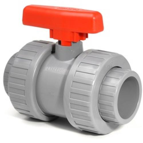 nla D/U PLAIN INDUSTRIAL EPDM 1.1/2" UPVC VALVE